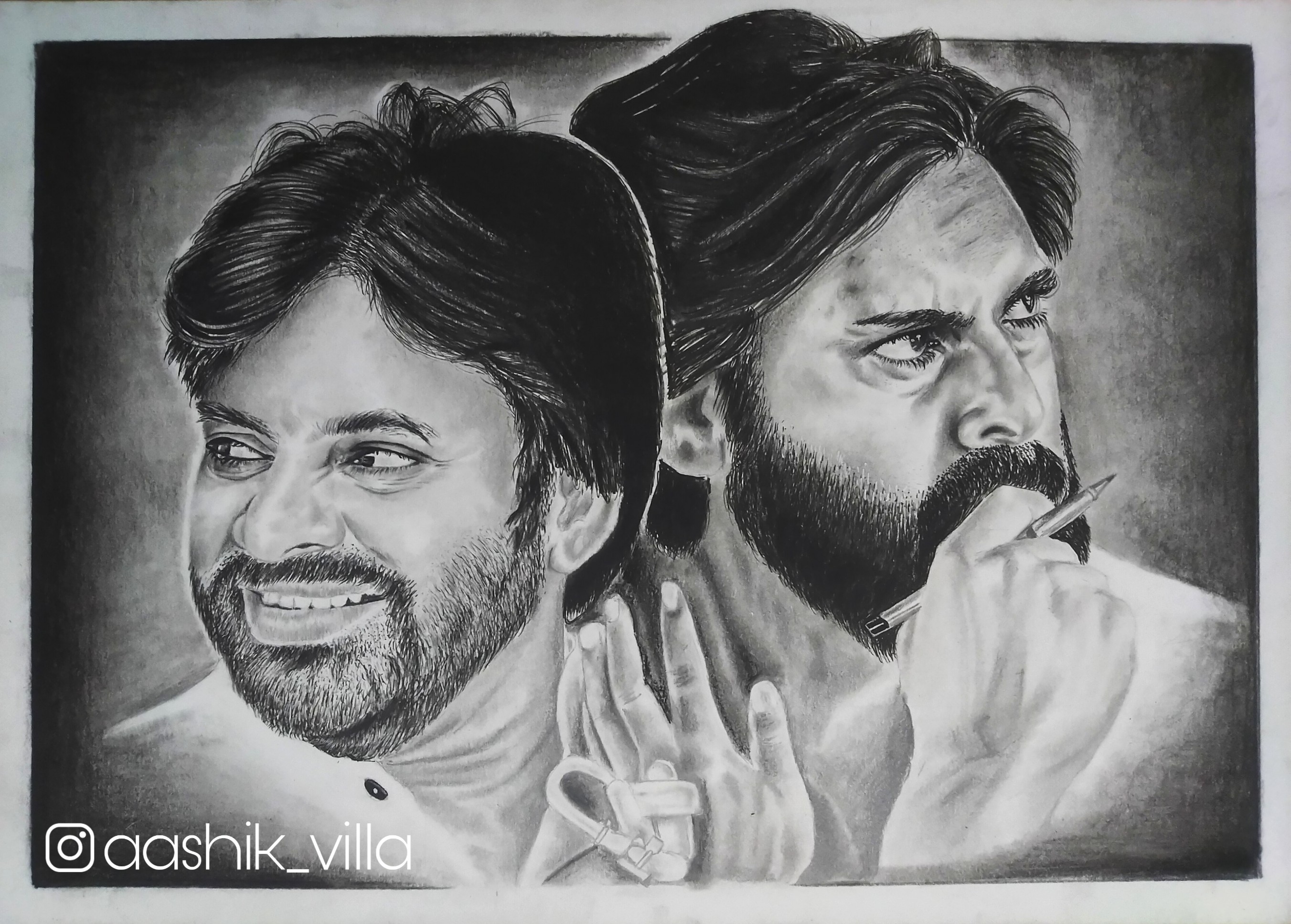 Drawing of Pavam Kalyan